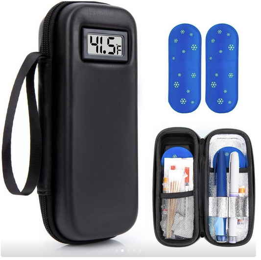 Carenst™ Insulin Cooling Safe Pack with Temperatue Dispaly